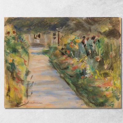 The Kitchen Garden In Wannsee Facing Southeast Max Liebermann mlb20 canvas print 