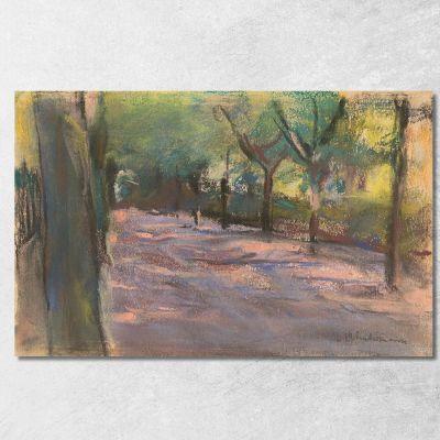 Colomier Street In Wannsee Max Liebermann mlb28 canvas print 