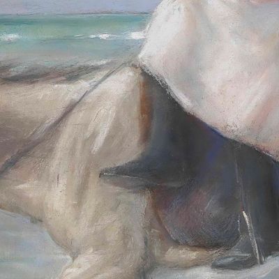 Child Riding On A Donkey Max Liebermann mlb48 canvas print