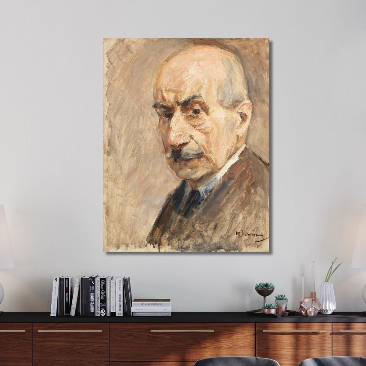 Self-Portrait Max Liebermann mlb77 canvas print 