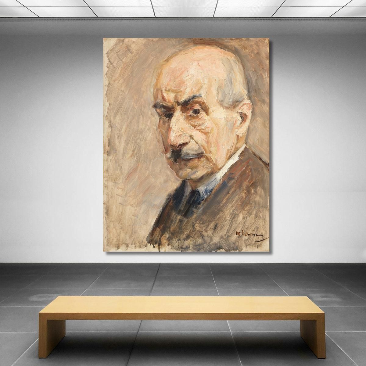 Self-Portrait Max Liebermann mlb77 canvas print 