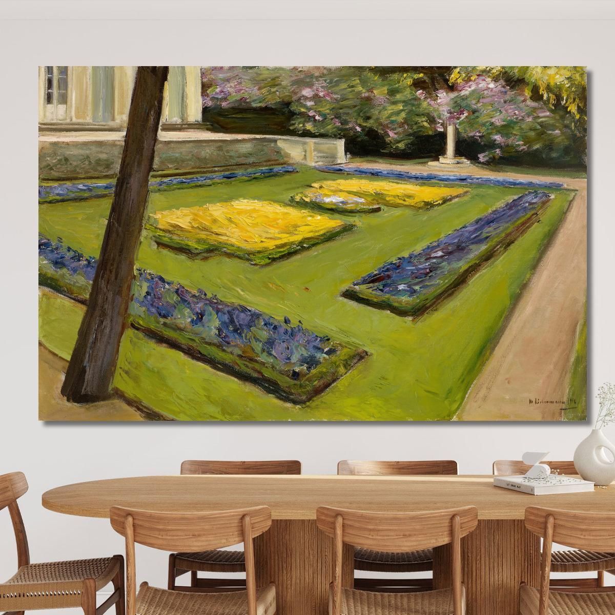 Terrace In The Garden Near The Wannsee Towards Northwest Max Liebermann mlb83 canvas print 