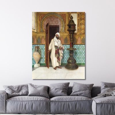 An Elegant Chieftain In His Palace Rudolf Ernst rer14 canvas print 