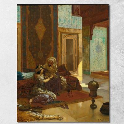 The Favorite Rudolf Ernst rer24 canvas print 
