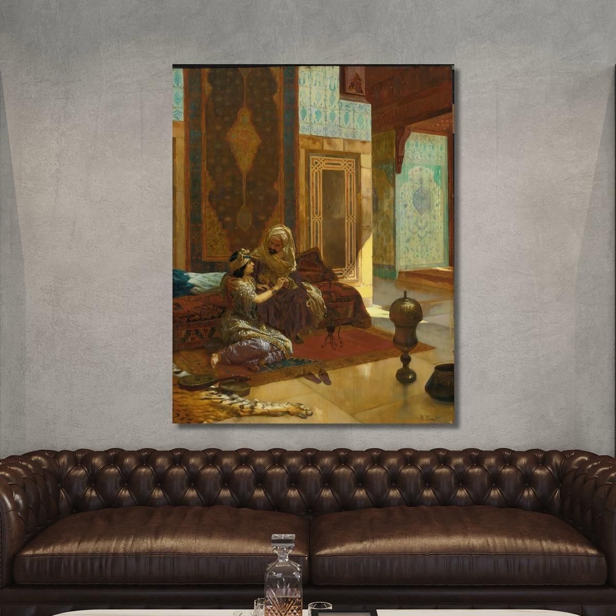 The Favorite Rudolf Ernst rer24 canvas print 
