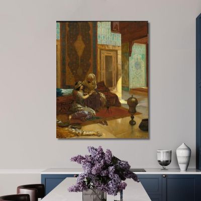The Favorite Rudolf Ernst rer24 canvas print 