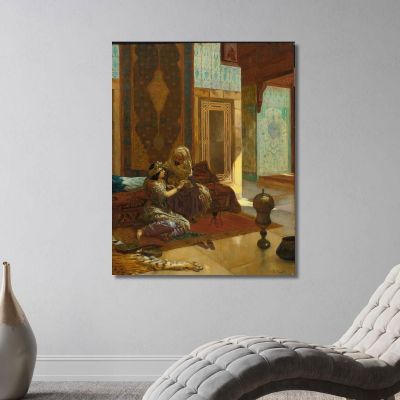 The Favorite Rudolf Ernst rer24 canvas print 