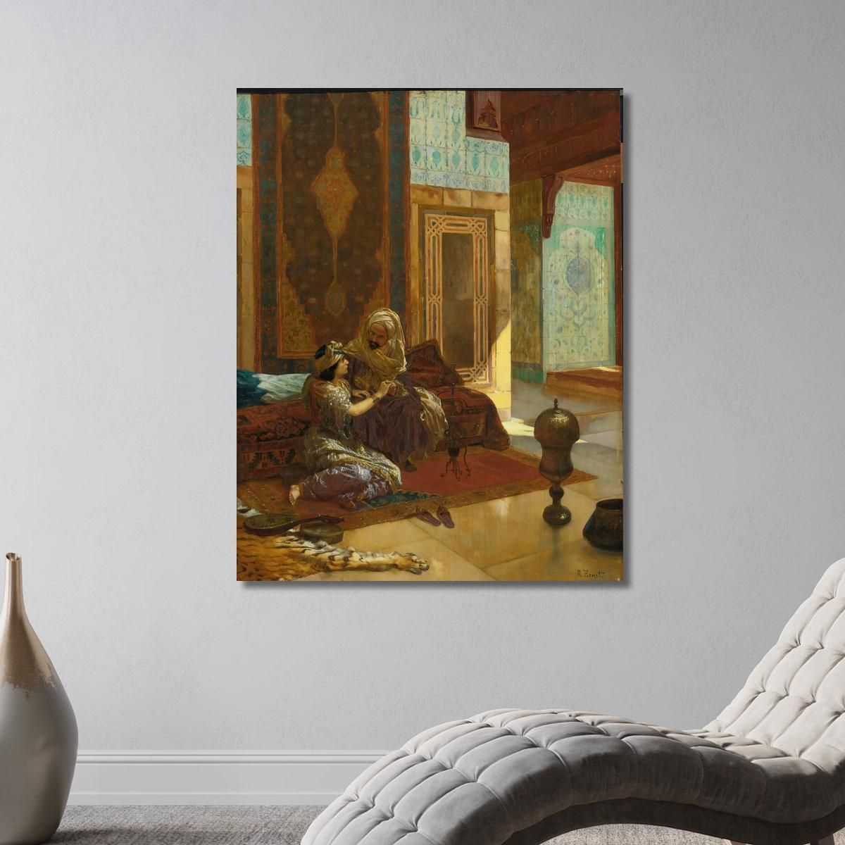 The Favorite Rudolf Ernst rer24 canvas print 