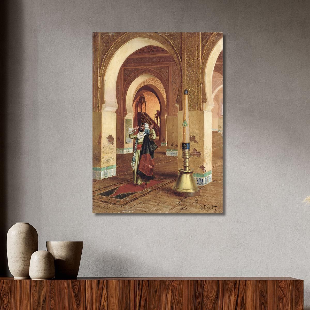 The Prayer Rudolf Ernst rer63 canvas print 