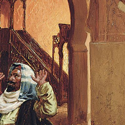 The Prayer Rudolf Ernst rer63 canvas print