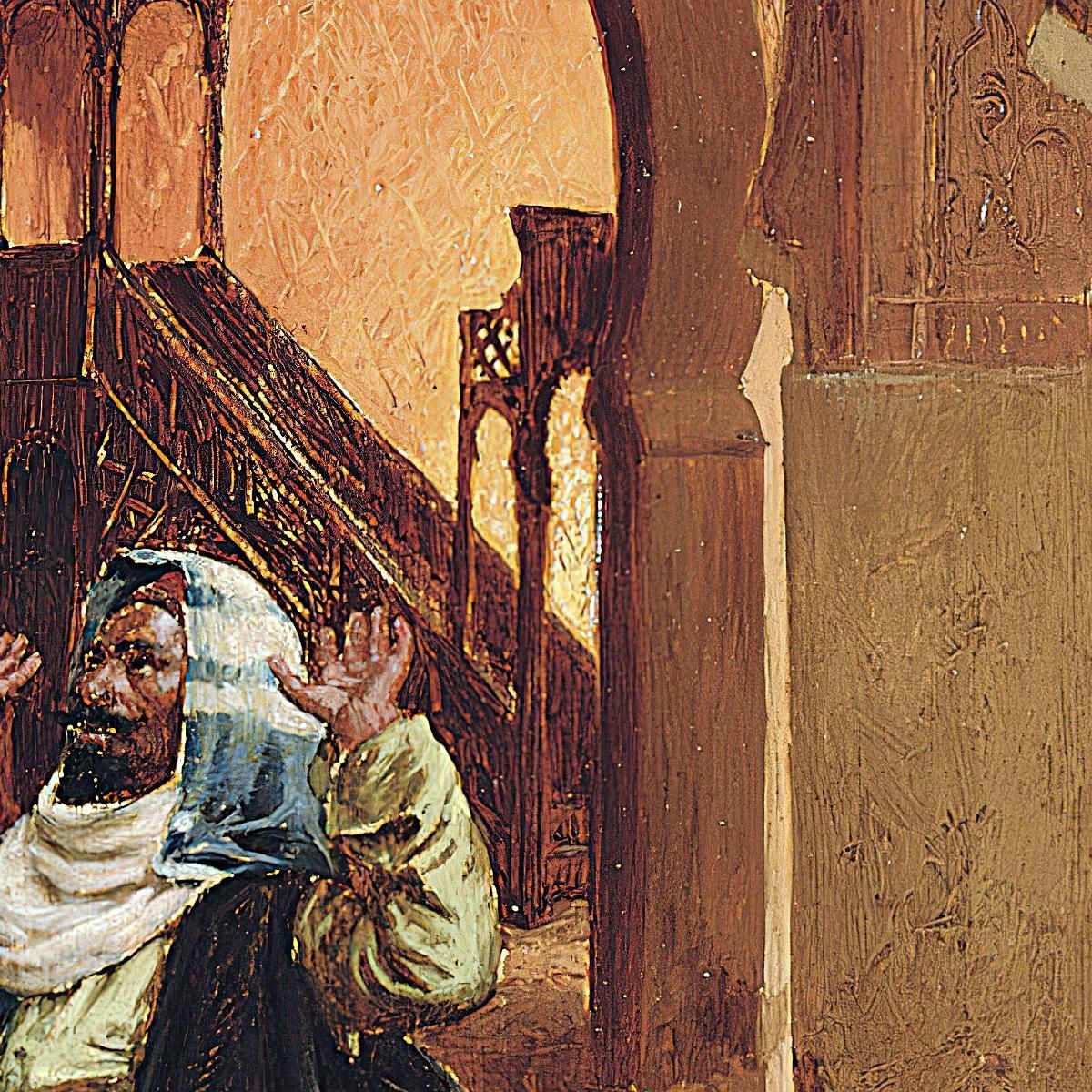 The Prayer Rudolf Ernst rer63 canvas print