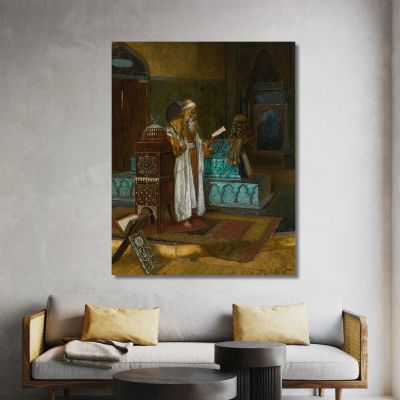 The Tomb Of Sultan Mehmet I Rudolf Ernst rer67 canvas print 