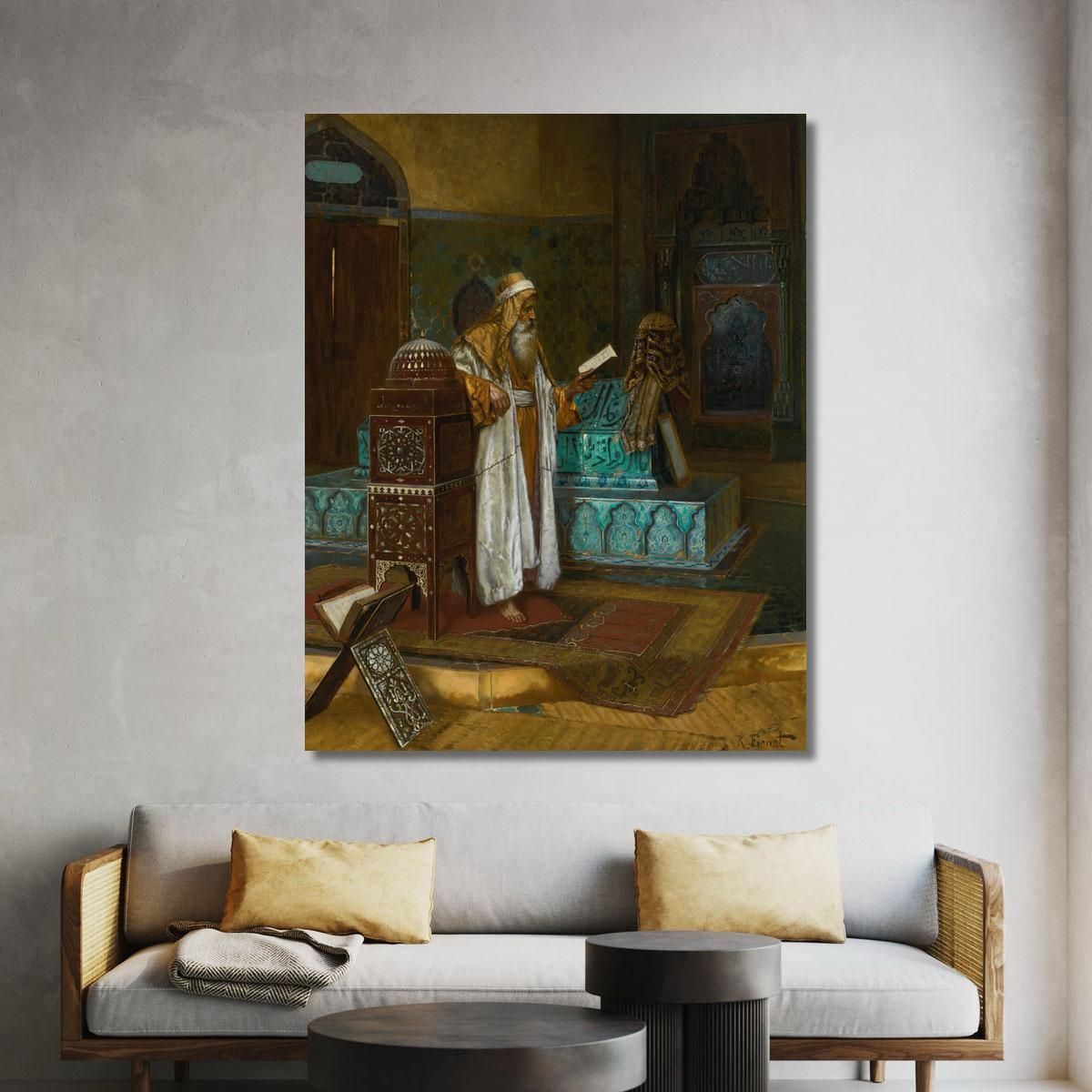 The Tomb Of Sultan Mehmet I Rudolf Ernst rer67 canvas print 