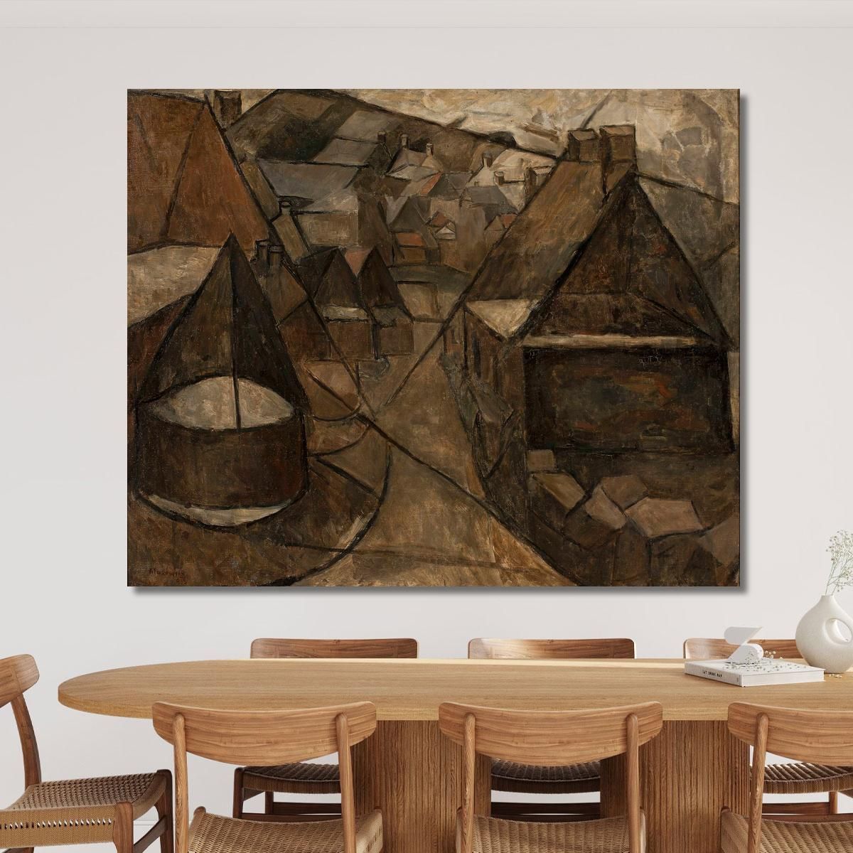 Breton Landscape With A Well Tadeusz Makowski tmk18 canvas print 