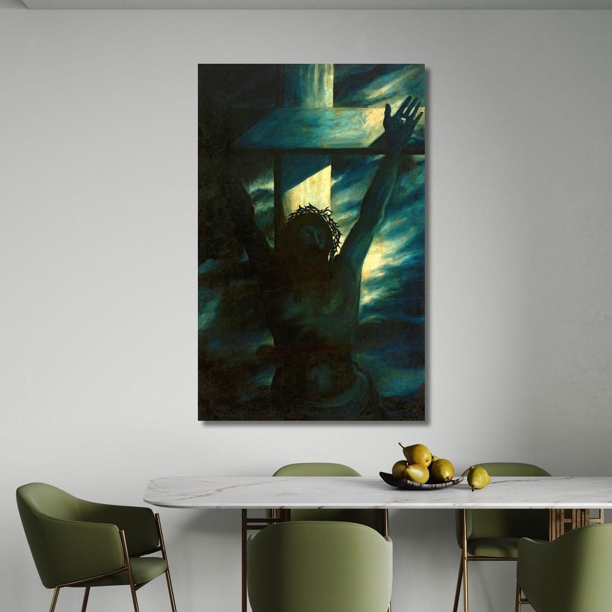 Christ On The Cross Tadeusz Makowski tmk33 canvas print 