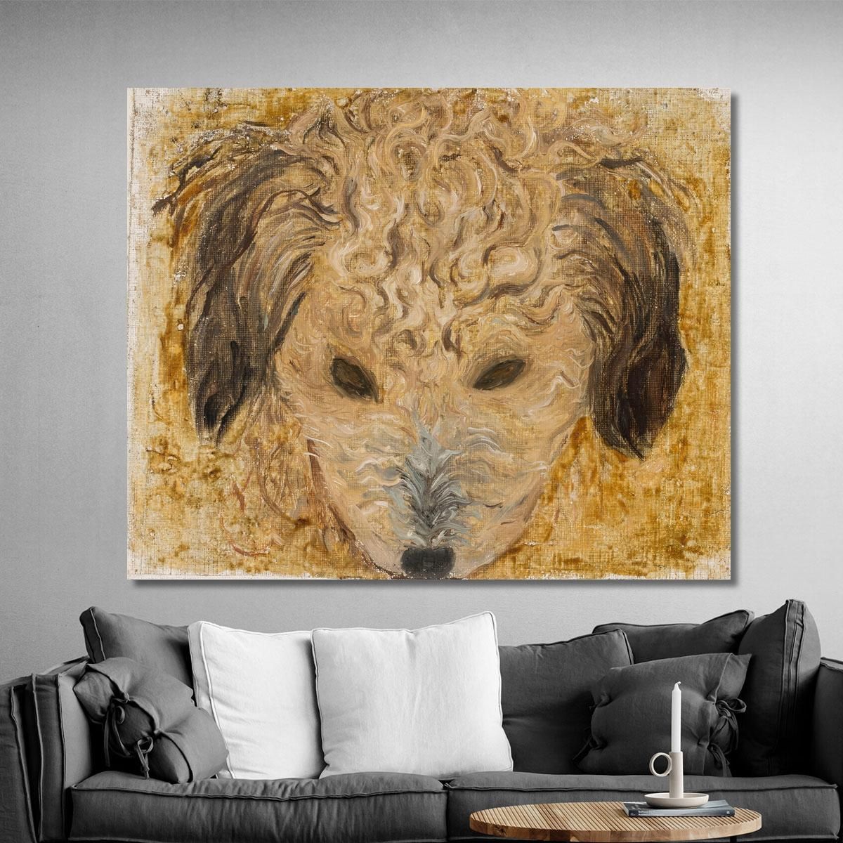 Dog'S Head Tadeusz Makowski tmk35 canvas print 