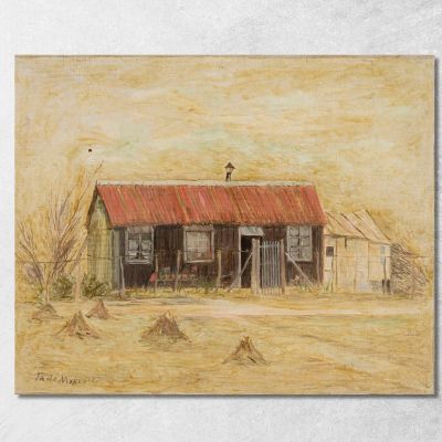 Little House Tadeusz Makowski tmk37 canvas print 