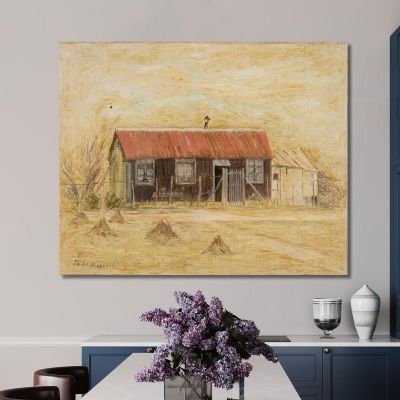 Little House Tadeusz Makowski tmk37 canvas print 