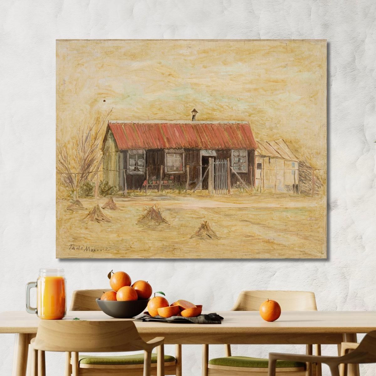 Little House Tadeusz Makowski tmk37 canvas print 