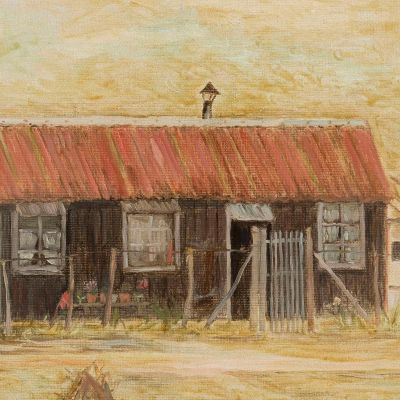 Little House Tadeusz Makowski tmk37 canvas print