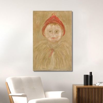 Child In A Cape Tadeusz Makowski tmk40 canvas print 