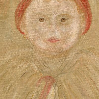 Child In A Cape Tadeusz Makowski tmk40 canvas print