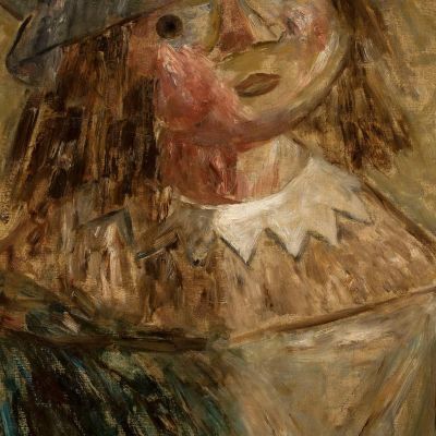 Girl In A Hat Tadeusz Makowski tmk46 canvas print