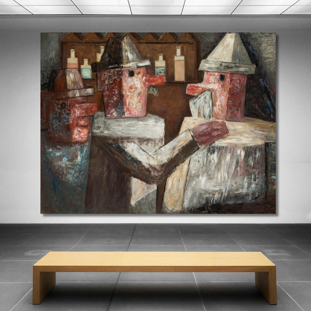 In A Bar Tadeusz Makowski tmk82 canvas print 