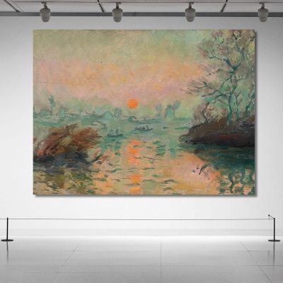Landscape At Sunset Tadeusz Makowski tmk93 canvas print 