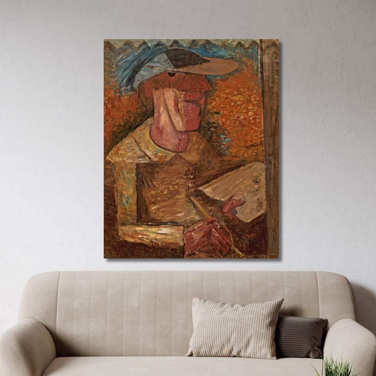Masquerade In The Dark Tadeusz Makowski tmk119 canvas print 