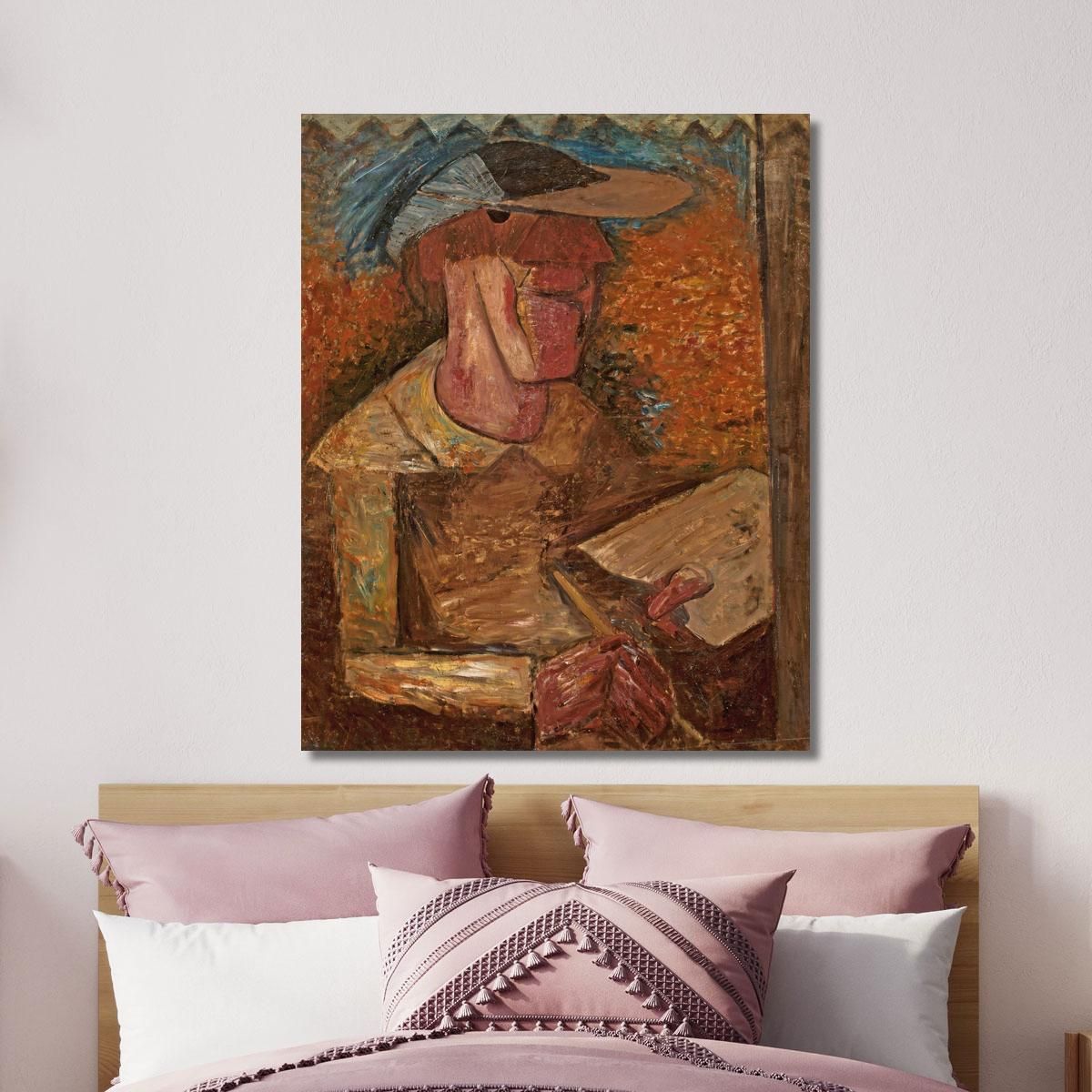 Masquerade In The Dark Tadeusz Makowski tmk119 canvas print 