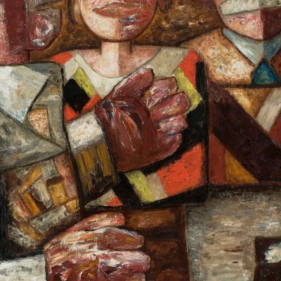 Music Performance Tadeusz Makowski tmk126 canvas print