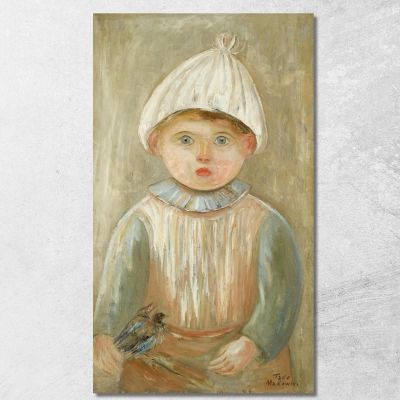 Little Boy Tadeusz Makowski tmk137 canvas print 