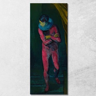 Pierrot Tadeusz Makowski tmk138 canvas print 