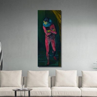 Pierrot Tadeusz Makowski tmk138 canvas print 