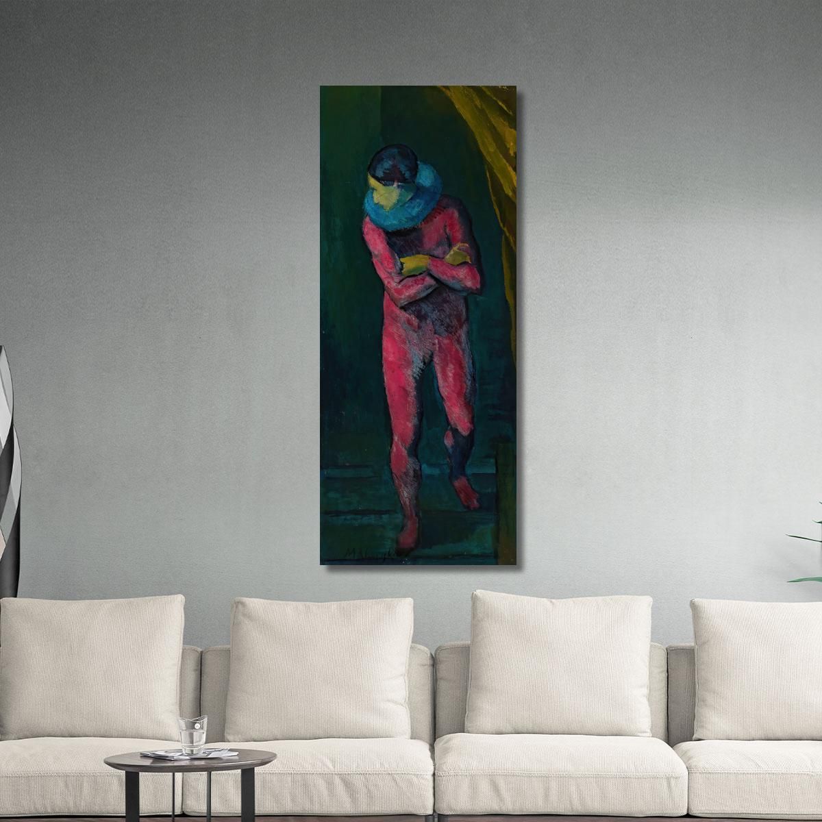 Pierrot Tadeusz Makowski tmk138 canvas print 