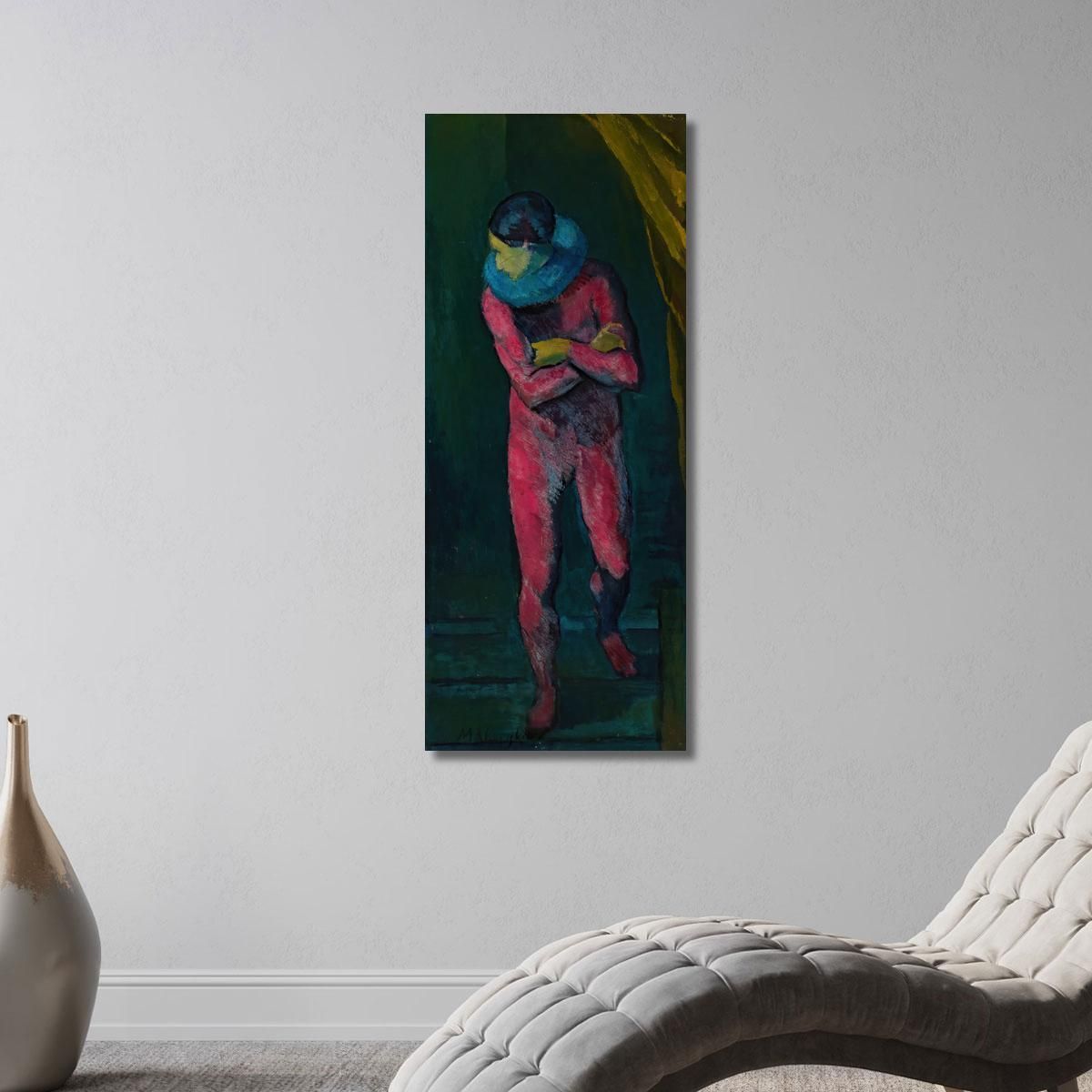 Pierrot Tadeusz Makowski tmk138 canvas print 