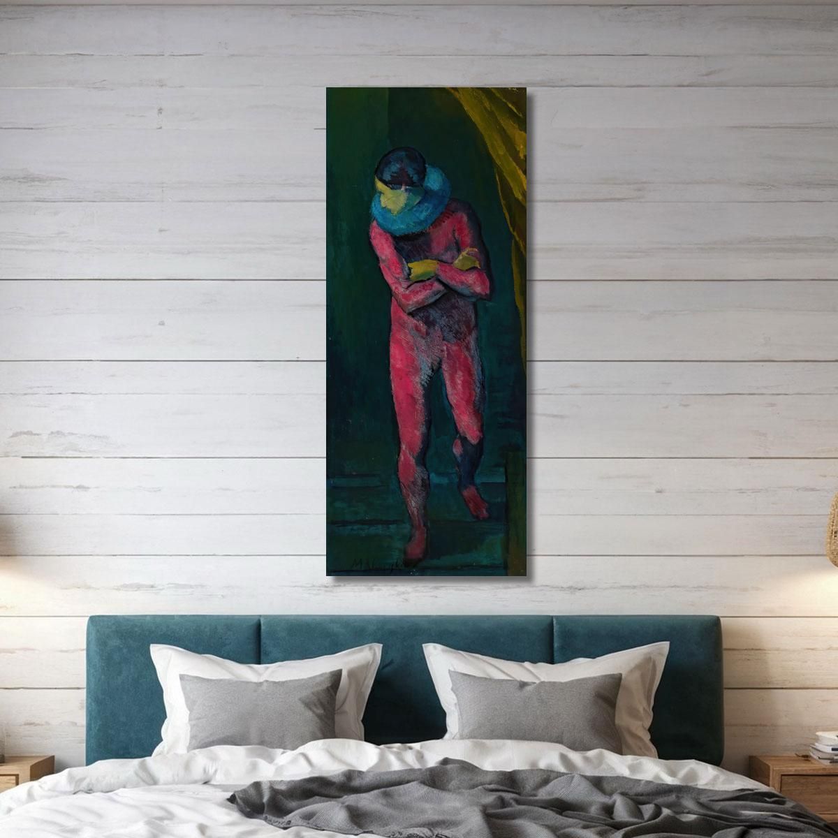 Pierrot Tadeusz Makowski tmk138 canvas print 
