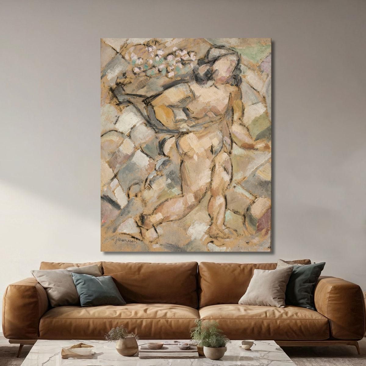 Running Woman Tadeusz Makowski tmk162 canvas print 