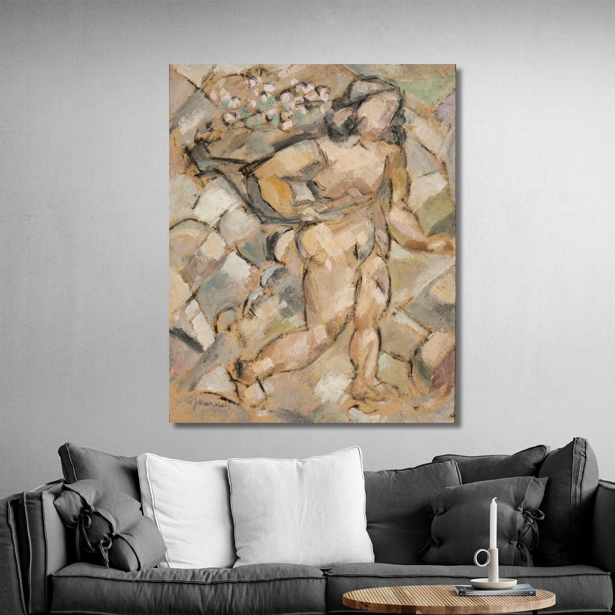 Running Woman Tadeusz Makowski tmk162 canvas print 