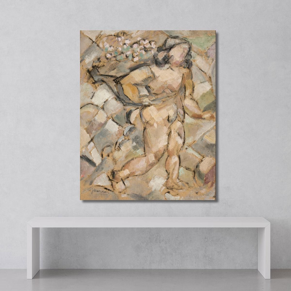 Running Woman Tadeusz Makowski tmk162 canvas print 