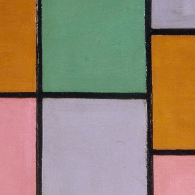 Composition In Dissonances Theo van Doesburg tvd7 canvas print