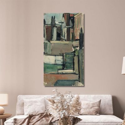 Houses Theo van Doesburg tvd16 canvas print 