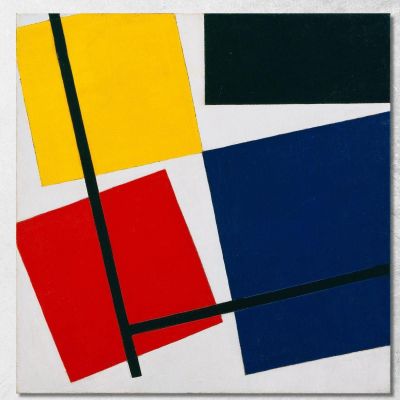 Simultaneous Counter-Composition Theo van Doesburg tvd18 canvas print 