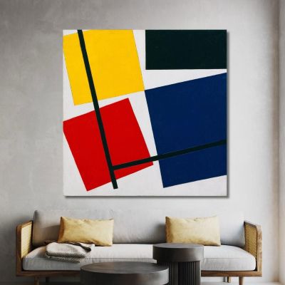 Simultaneous Counter-Composition Theo van Doesburg tvd18 canvas print 
