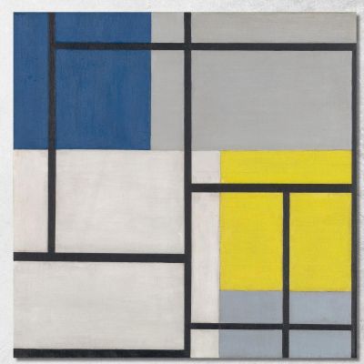 Simultaneous Composition Theo van Doesburg tvd19 canvas print 