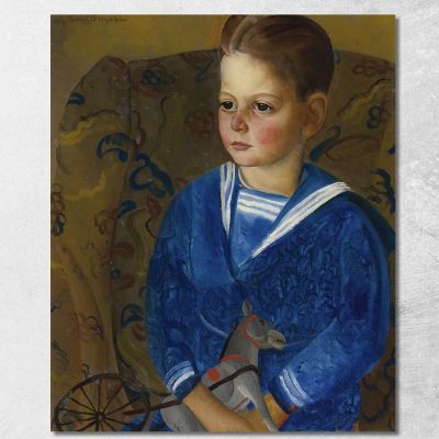 Boy In A Sailor Suit Boris Grigoriev bgr2 canvas print