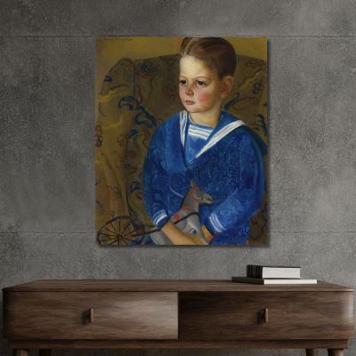 Boy In A Sailor Suit Boris Grigoriev bgr2 canvas print  Boy In A Sailor Suit Boris Grigoriev bgr2 canvas print