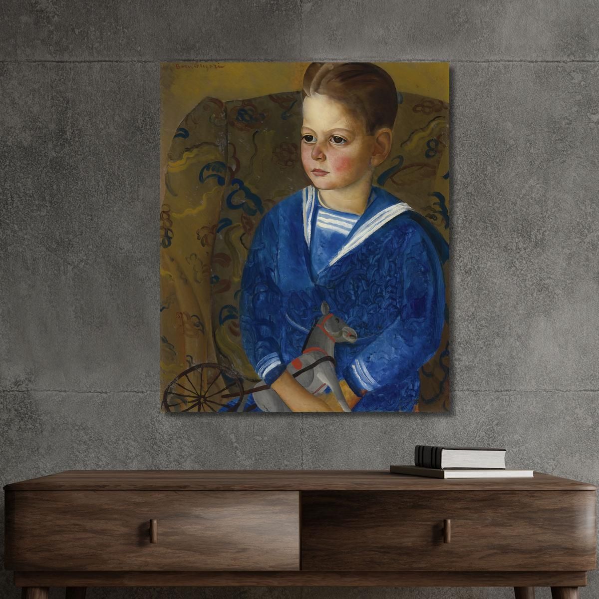Boy In A Sailor Suit Boris Grigoriev bgr2 canvas print