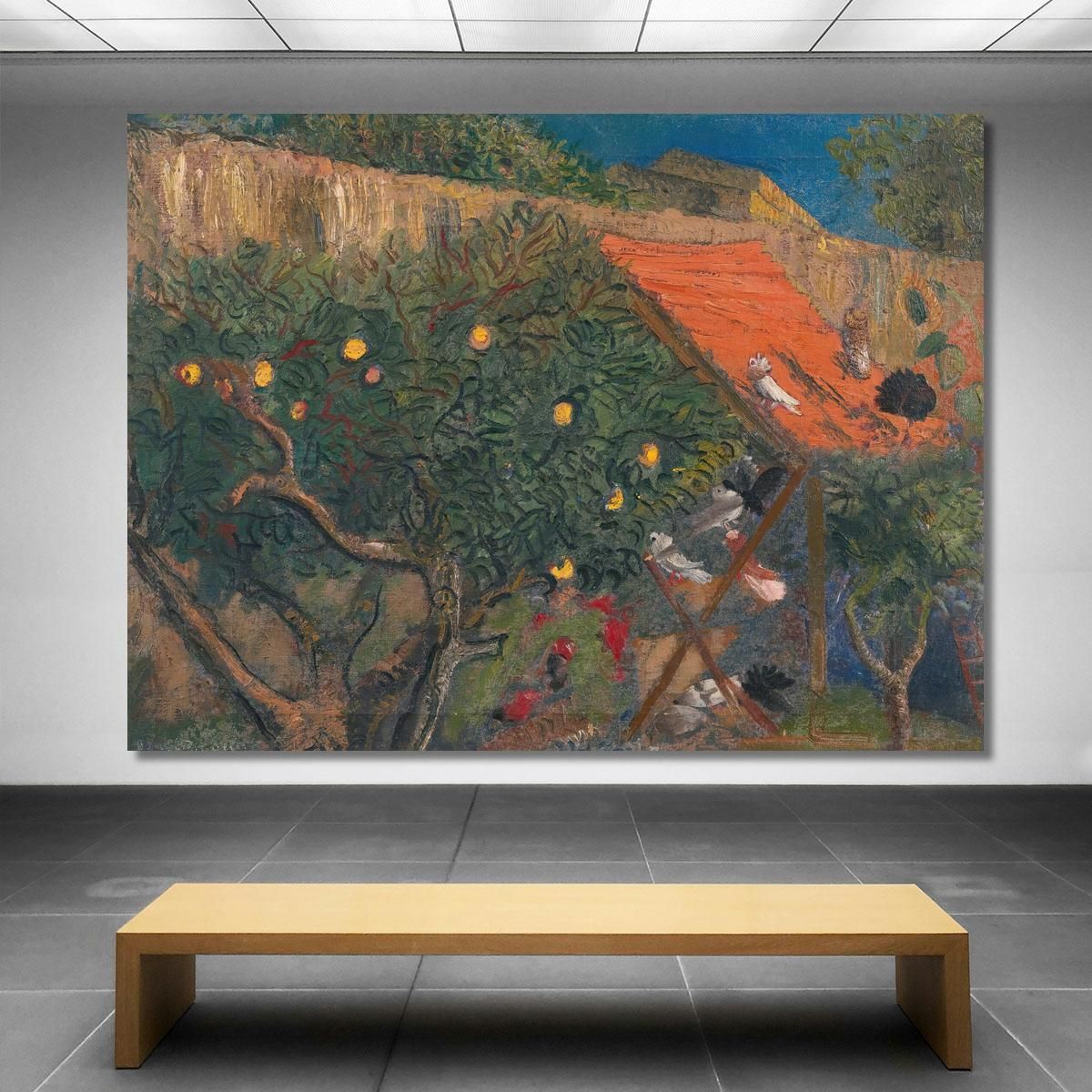 In The Garden Boris Grigoriev bgr4 canvas print 